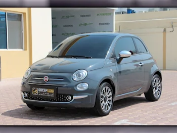 Fiat  500  2023  Automatic  76,500 Km  4 Cylinder  Front Wheel Drive (FWD)  Hatchback  Gray Nardo  With Warranty