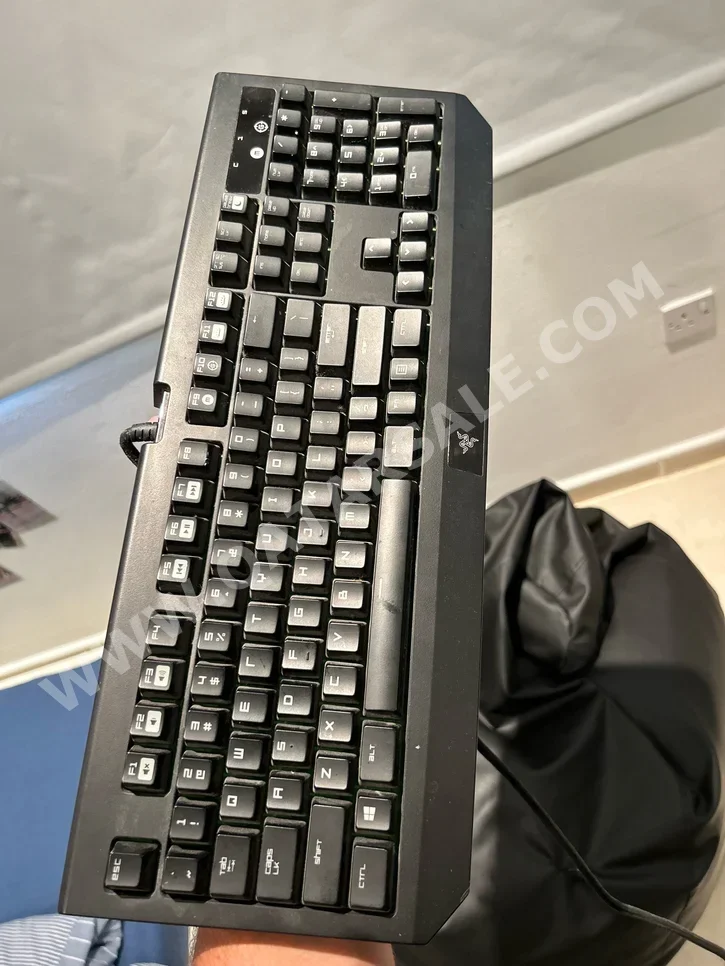 Keyboards - Razer  - Black / Green  - Keyboard Only  - Wired