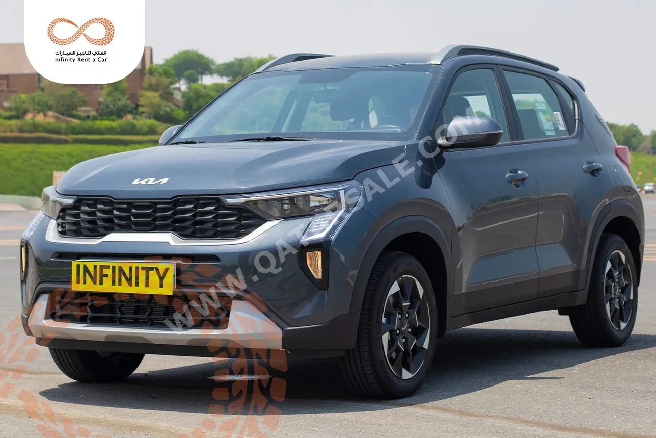 Kia  SONET  4 Cylinder  SUV 2x4  Dark Grey  2025