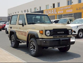 Toyota  Land Cruiser  Hard Top  2024  Manual  0 Km  6 Cylinder  Four Wheel Drive (4WD)  SUV  Beige  With Warranty