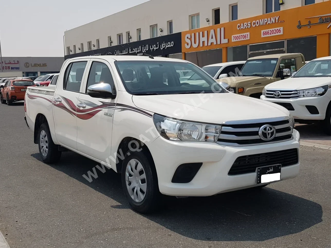 Toyota  Hilux  2020  Manual  19,000 Km  4 Cylinder  Four Wheel Drive (4WD)  Pick Up  White