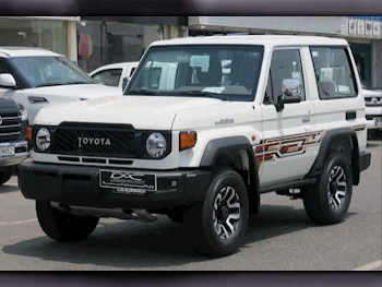 Toyota  Land Cruiser  Hard Top  2024  Manual  0 Km  6 Cylinder  Four Wheel Drive (4WD)  SUV  White  With Warranty