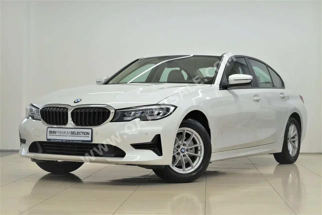 BMW  3-Series  320i  2021  Automatic  40,800 Km  4 Cylinder  Rear Wheel Drive (RWD)  Sedan  White  With Warranty