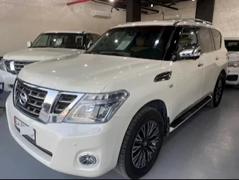 Nissan  Patrol  Platinum  2016  Automatic  155,000 Km  8 Cylinder  Four Wheel Drive (4WD)  SUV  White