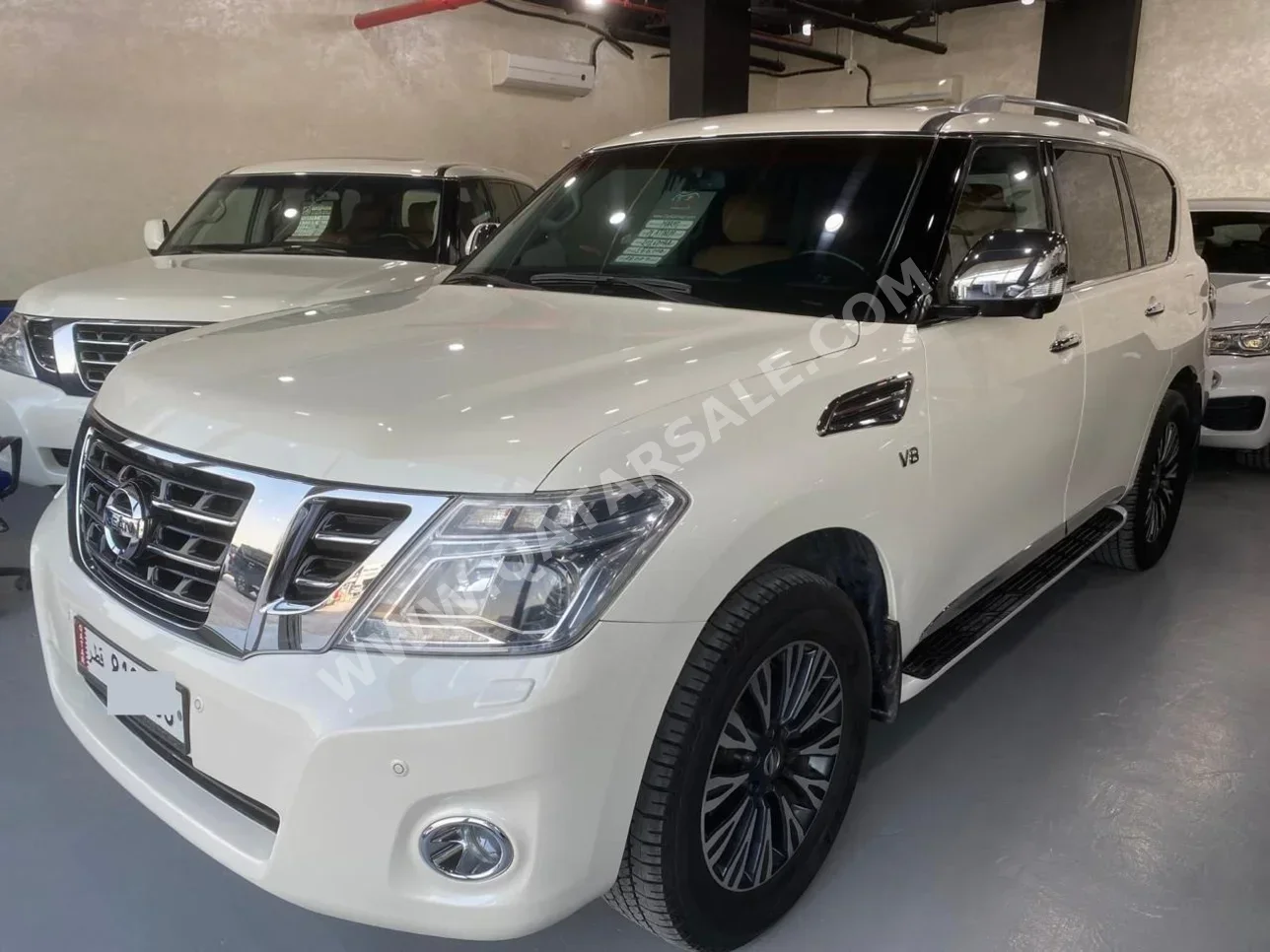 Nissan  Patrol  Platinum  2016  Automatic  155,000 Km  8 Cylinder  Four Wheel Drive (4WD)  SUV  White