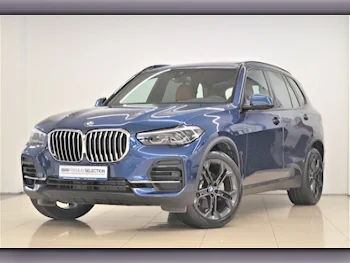 BMW  X-Series  X5 40i  2023  Automatic  53,800 Km  6 Cylinder  All Wheel Drive (AWD)  SUV  Blue  With Warranty