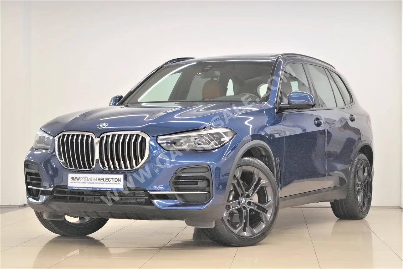 BMW  X-Series  X5 40i  2023  Automatic  53,800 Km  6 Cylinder  All Wheel Drive (AWD)  SUV  Blue  With Warranty