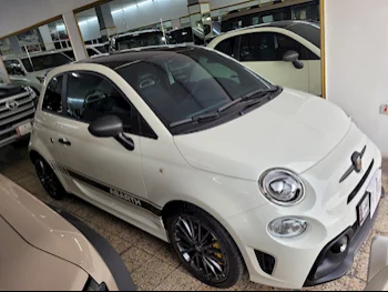 Fiat  695  Abarth  2023  Automatic  4,000 Km  4 Cylinder  Front Wheel Drive (FWD)  Hatchback  White  With Warranty