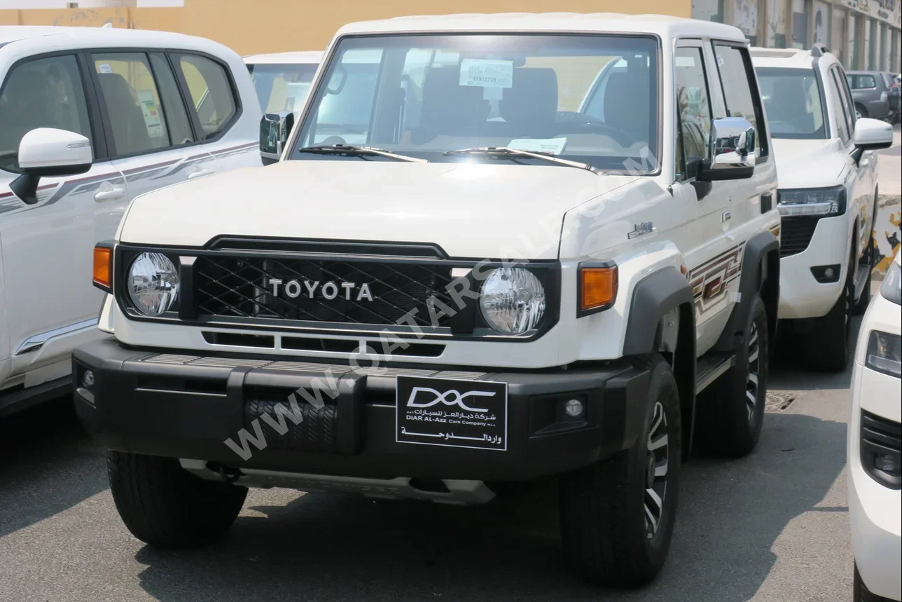 Toyota  Land Cruiser  LX  2024  Manual  0 Km  6 Cylinder  Four Wheel Drive (4WD)  Pick Up  White  With Warranty