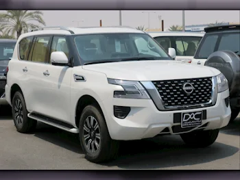 Nissan  Patrol  SE  2024  Automatic  0 Km  6 Cylinder  Four Wheel Drive (4WD)  SUV  White  With Warranty