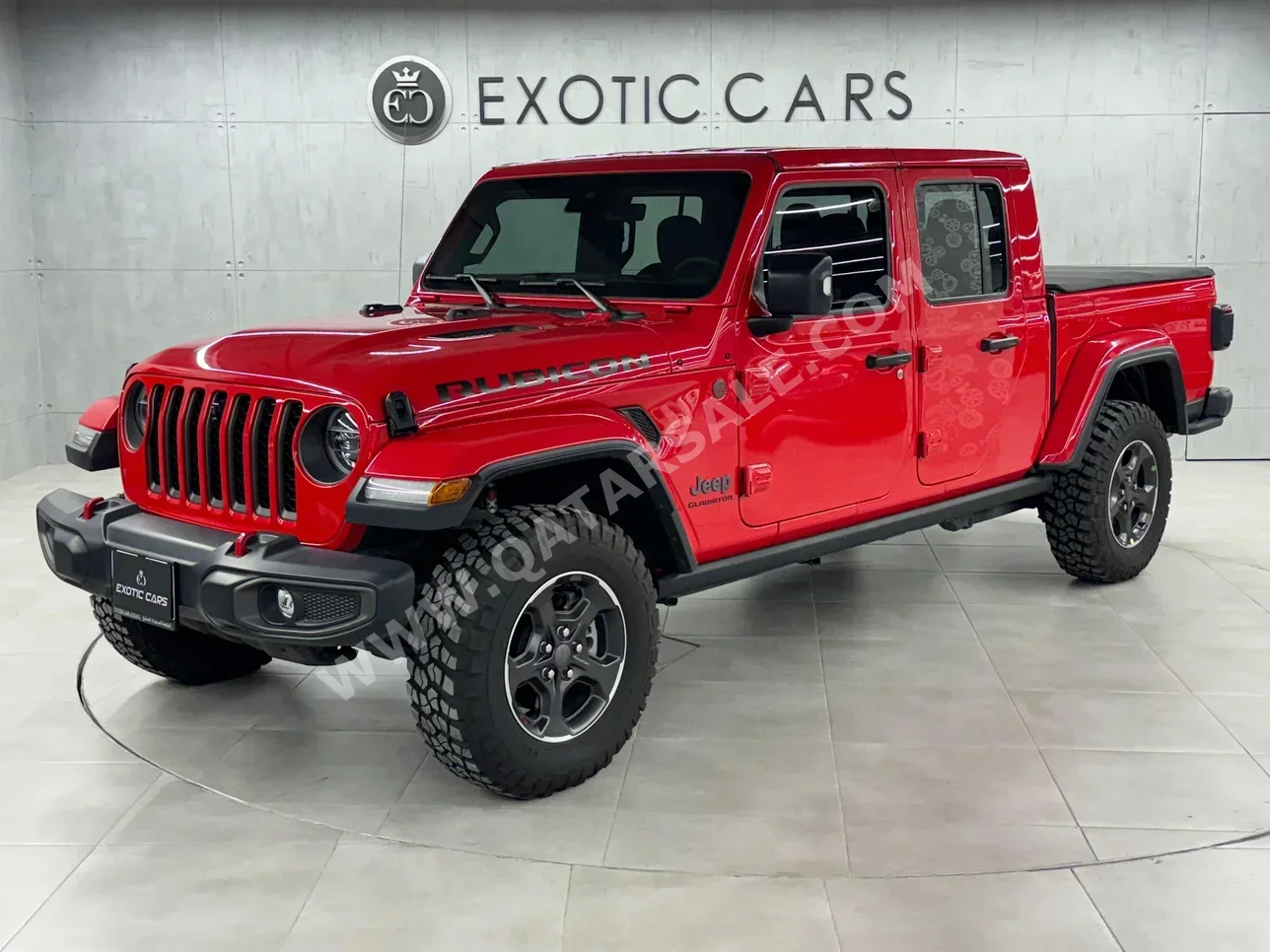 Jeep  Gladiator  Rubicon  2022  Automatic  766 Km  6 Cylinder  Four Wheel Drive (4WD)  Pick Up  Red  With Warranty