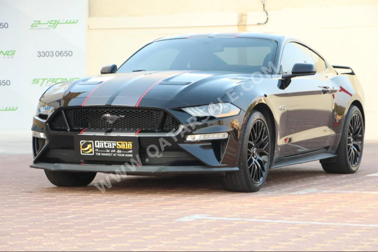 Ford  Mustang  GT  2019  Automatic  84,000 Km  8 Cylinder  Rear Wheel Drive (RWD)  Coupe / Sport  Black