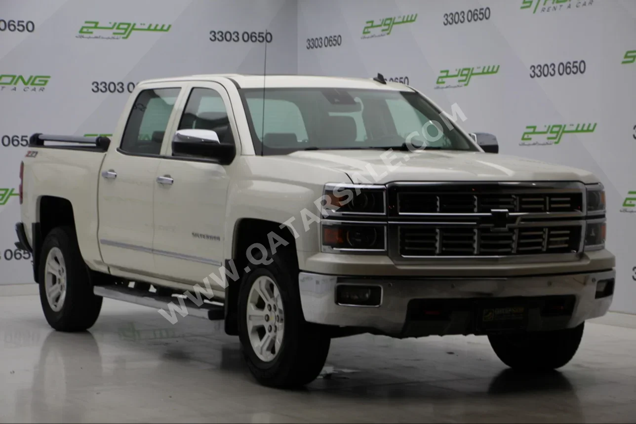 Chevrolet  Silverado  LTZ  2014  Automatic  209,000 Km  8 Cylinder  Four Wheel Drive (4WD)  Pick Up  White