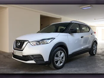 Nissan  Kicks  2019  Automatic  78,000 Km  4 Cylinder  Front Wheel Drive (FWD)  SUV  White