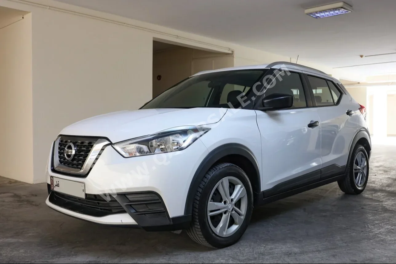 Nissan  Kicks  2019  Automatic  78,000 Km  4 Cylinder  Front Wheel Drive (FWD)  SUV  White