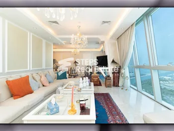 3 Bedrooms  Apartment  in Doha -  West Bay Lagoon  Fully Furnished