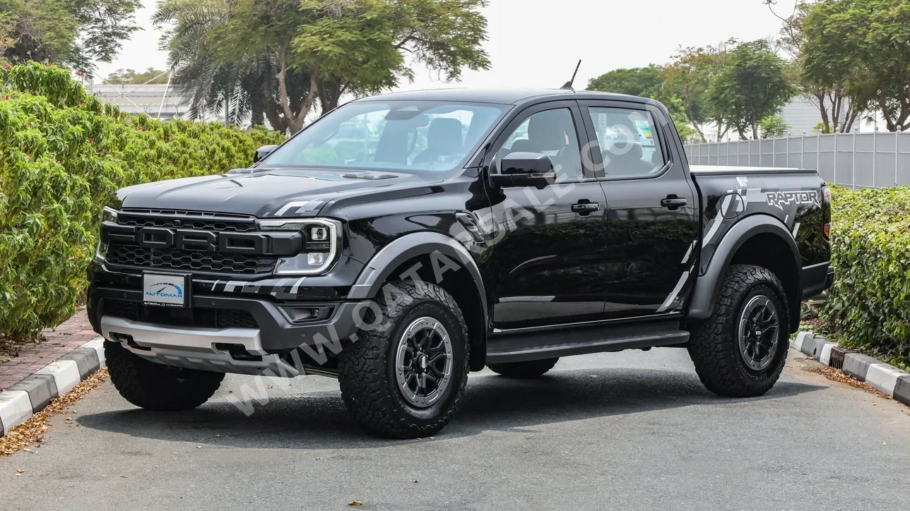 Ford  Ranger  Raptor  2024  Automatic  0 Km  6 Cylinder  Four Wheel Drive (4WD)  Pick Up  Black  With Warranty