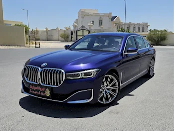  BMW  7-Series  730 Li  2021  Automatic  69,000 Km  4 Cylinder  Rear Wheel Drive (RWD)  Sedan  Blue  With Warranty