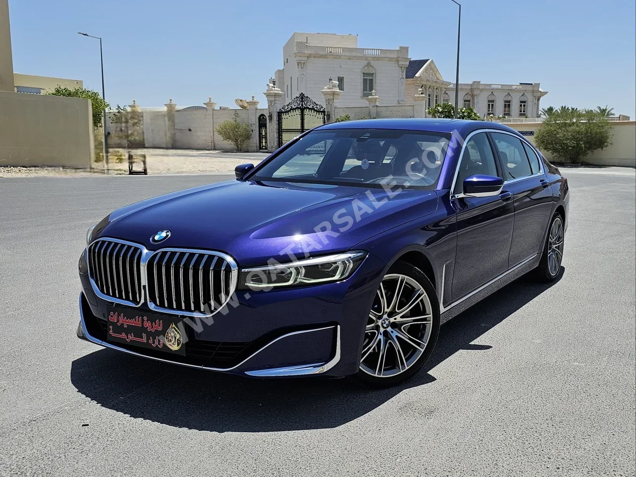  BMW  7-Series  730 Li  2021  Automatic  69,000 Km  4 Cylinder  Rear Wheel Drive (RWD)  Sedan  Blue  With Warranty