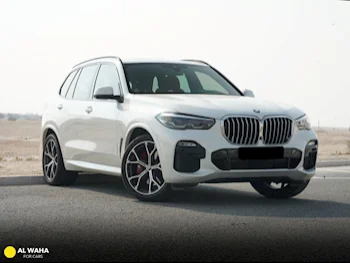 BMW  X-Series  X5 M40i  2022  Automatic  77,000 Km  6 Cylinder  Four Wheel Drive (4WD)  SUV  White  With Warranty