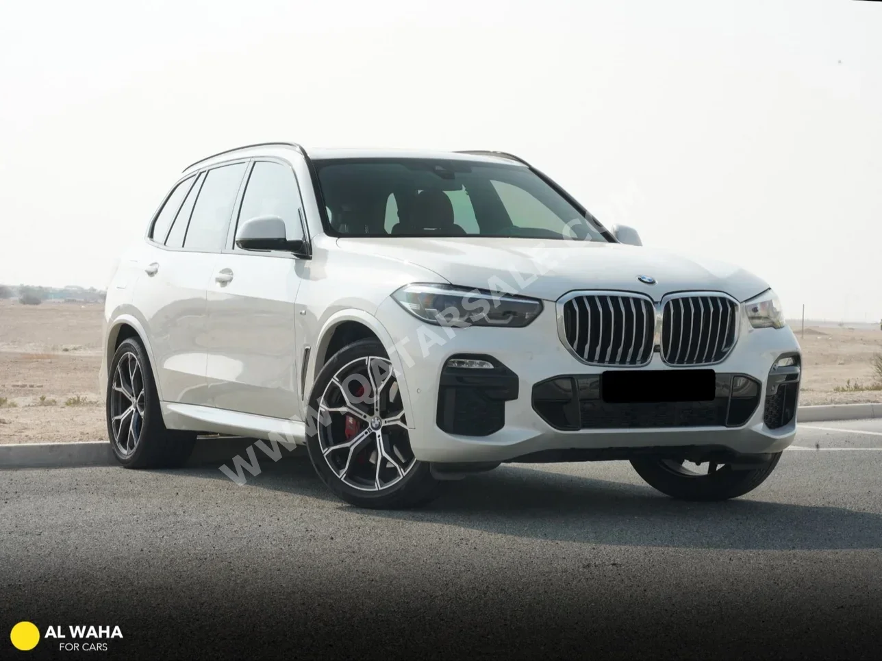 BMW  X-Series  X5 M40i  2022  Automatic  77,000 Km  6 Cylinder  Four Wheel Drive (4WD)  SUV  White  With Warranty