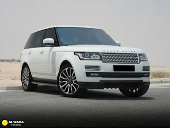 Land Rover  Range Rover  Vogue SE Super charged  2015  Automatic  99,000 Km  8 Cylinder  Four Wheel Drive (4WD)  SUV  White