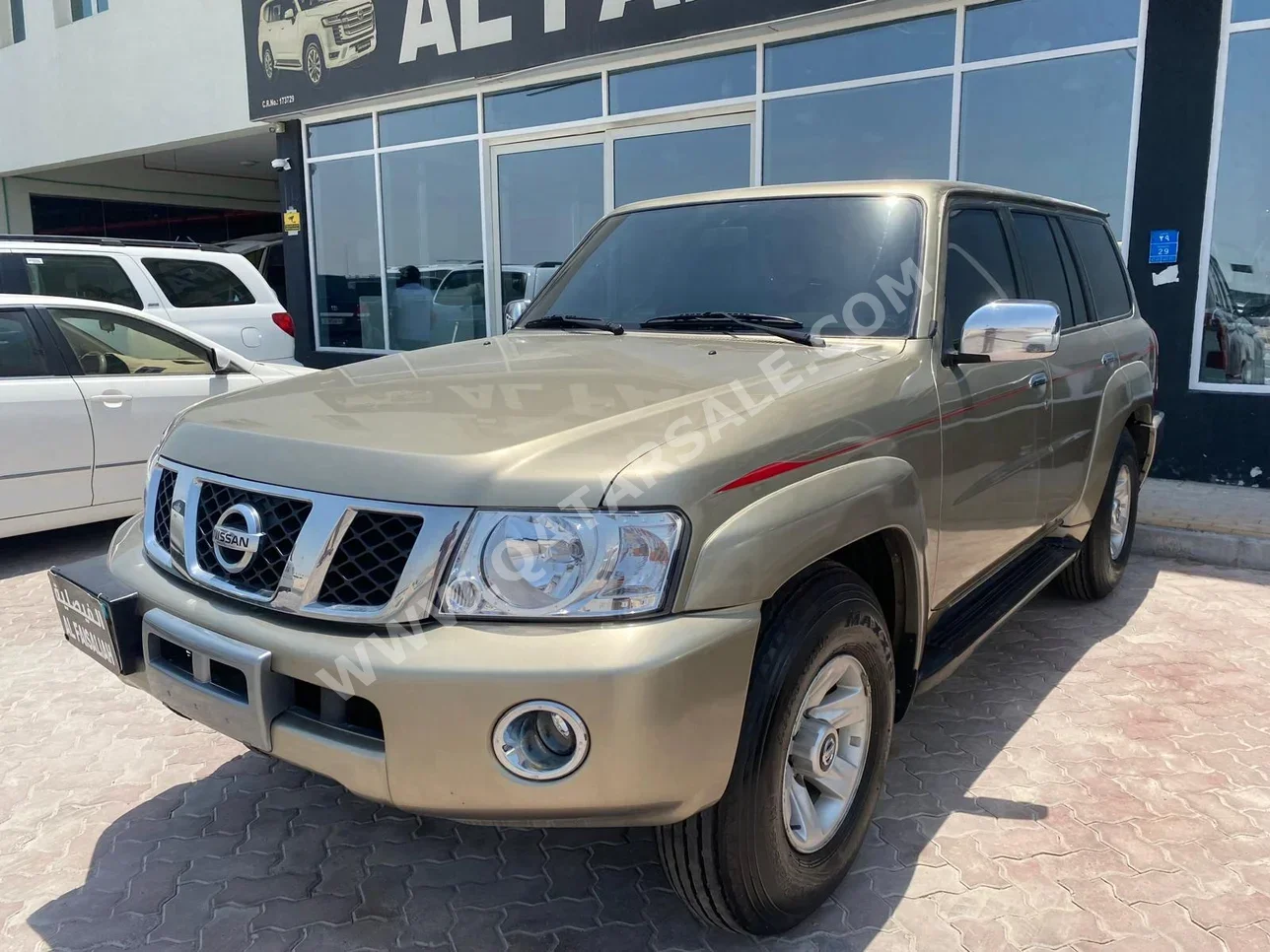 Nissan  Patrol  Safari  2005  Automatic  148,000 Km  6 Cylinder  Four Wheel Drive (4WD)  SUV  Gold