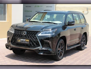 Lexus  LX  570 S Black Edition  2020  Automatic  39,000 Km  8 Cylinder  Four Wheel Drive (4WD)  SUV  Black