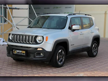 Jeep  Renegade  2017  Automatic  110,000 Km  4 Cylinder  Four Wheel Drive (4WD)  SUV  Silver