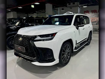 Lexus  LX  600 F Sport  2024  Automatic  2,000 Km  6 Cylinder  Four Wheel Drive (4WD)  SUV  White  With Warranty