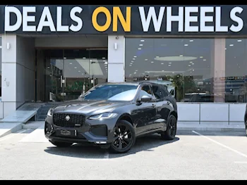 Jaguar  F-Pace  R Sport  2023  Automatic  12,000 Km  4 Cylinder  Four Wheel Drive (4WD)  SUV  Gray  With Warranty