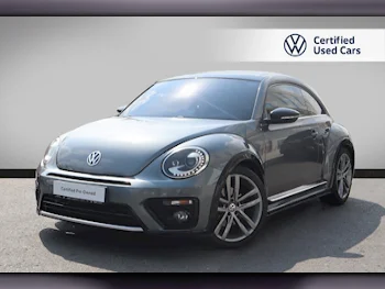 Volkswagen  Beetle  Turbo R  2018  Automatic  85,000 Km  4 Cylinder  Front Wheel Drive (FWD)  Hatchback  Phantom Grey