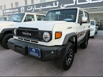 Toyota  Land Cruiser  Hard Top  2024  Manual  0 Km  6 Cylinder  Four Wheel Drive (4WD)  SUV  White  With Warranty