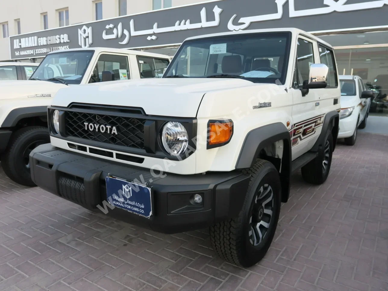 Toyota  Land Cruiser  Hard Top  2024  Manual  0 Km  6 Cylinder  Four Wheel Drive (4WD)  SUV  White  With Warranty