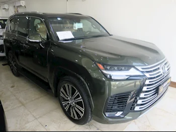 Lexus  LX  600 Luxury  2024  Automatic  0 Km  6 Cylinder  Four Wheel Drive (4WD)  SUV  Olive Green  With Warranty