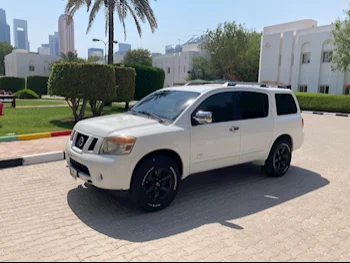 Nissan  Armada  SE  2012  Automatic  175,000 Km  8 Cylinder  Four Wheel Drive (4WD)  SUV  White