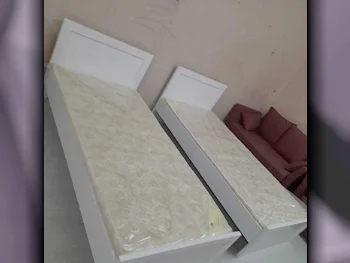 Beds - Single  - White  - Mattress Included