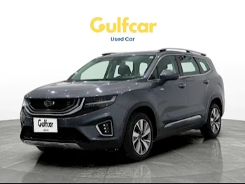 Geely  Okavango  2023  Automatic  38,302 Km  3 Cylinder  Front Wheel Drive (FWD)  SUV  Blue  With Warranty