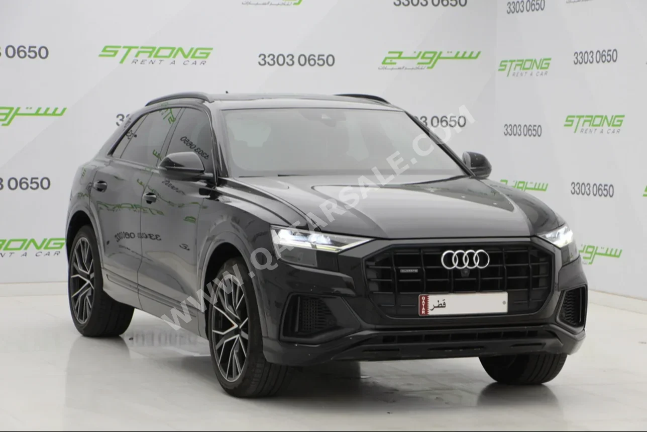 Audi  Q8  S-Line  2019  Automatic  70,000 Km  6 Cylinder  All Wheel Drive (AWD)  SUV  Black