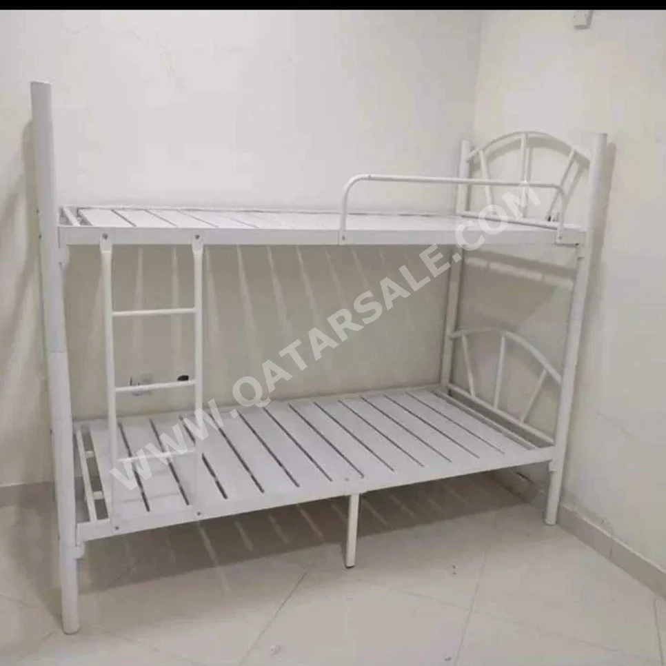 Beds - Double bunk  - White  - Mattress Included