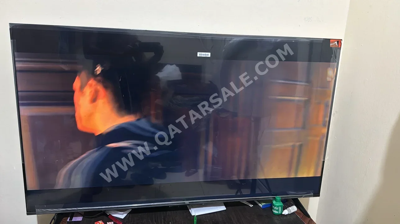 Television (TV) TCL  - 55 Inch  - 4K or UHD  - Smart TV  - With Sound System