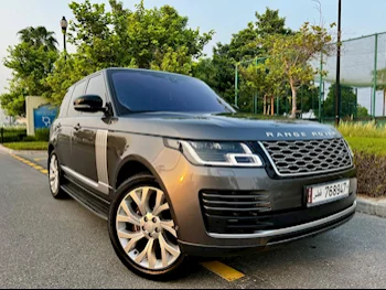 Land Rover  Range Rover  Vogue  2018  Automatic  50,000 Km  8 Cylinder  Four Wheel Drive (4WD)  SUV  Gray