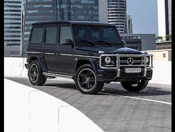 Mercedes-Benz  G-Class  63 AMG  2014  Automatic  166,000 Km  8 Cylinder  Four Wheel Drive (4WD)  SUV  Black