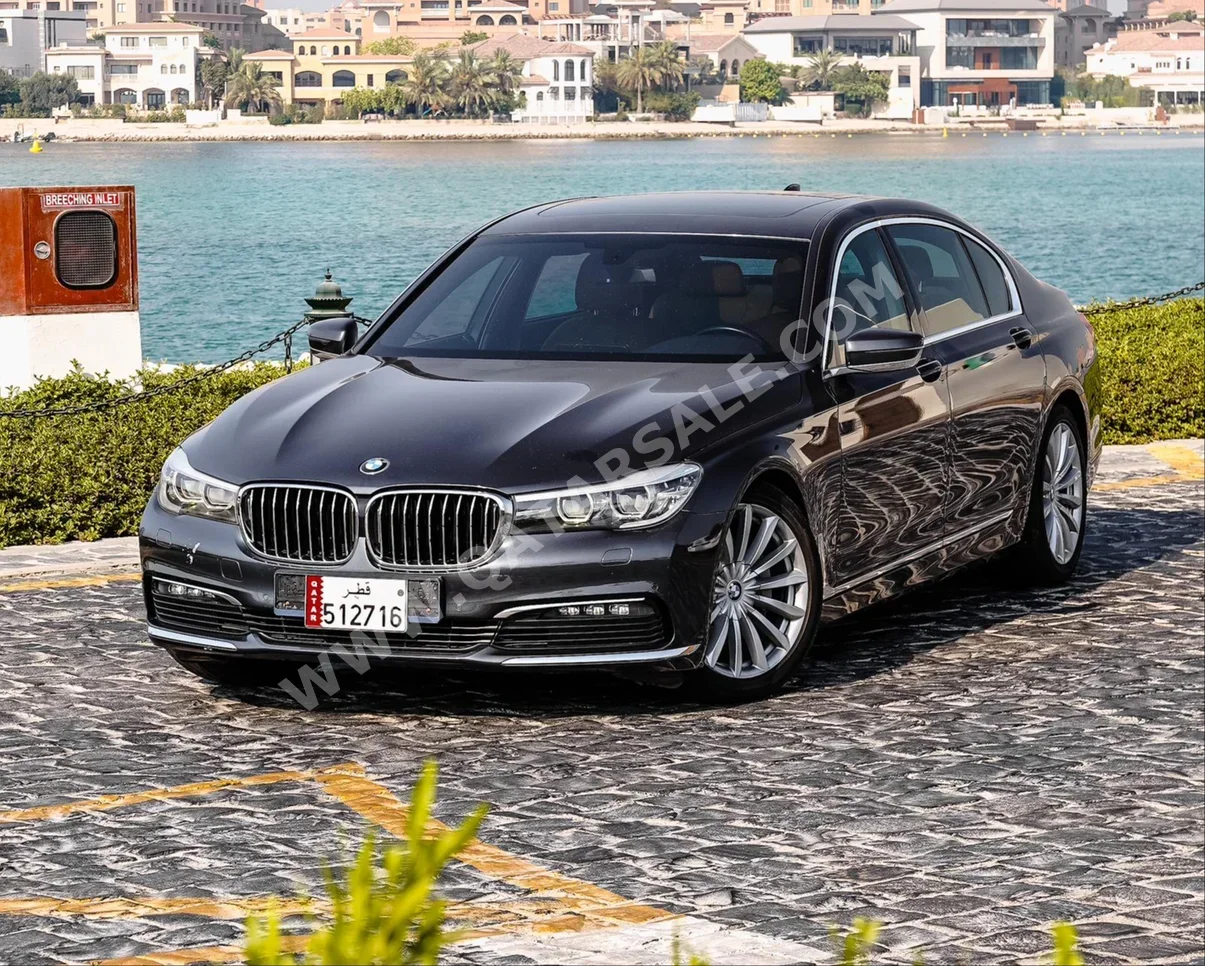 BMW  7-Series  730 Li  2018  Automatic  165,000 Km  6 Cylinder  Rear Wheel Drive (RWD)  Sedan  Black