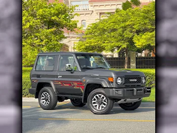 Toyota  Land Cruiser  Hard Top  2024  Automatic  300 Km  6 Cylinder  Four Wheel Drive (4WD)  SUV  Gray  With Warranty