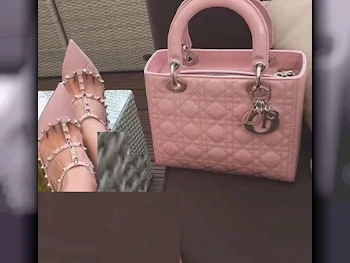 Bags  - Dior  - Pink  - Vegan Leather  - For Women