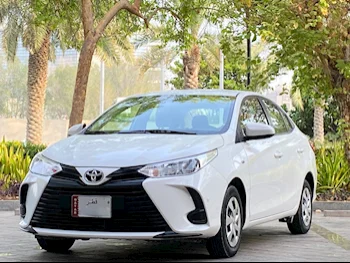 Toyota  Yaris  2021  Automatic  83,000 Km  4 Cylinder  Front Wheel Drive (FWD)  Sedan  White