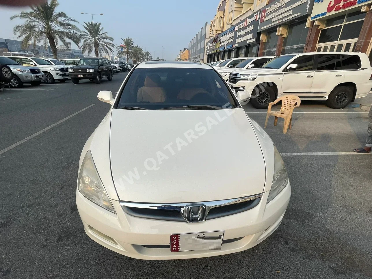 هوندا  اكورد  2007  اس ام جي  260,000 كم  4 سلندر  سيدان  أبيض