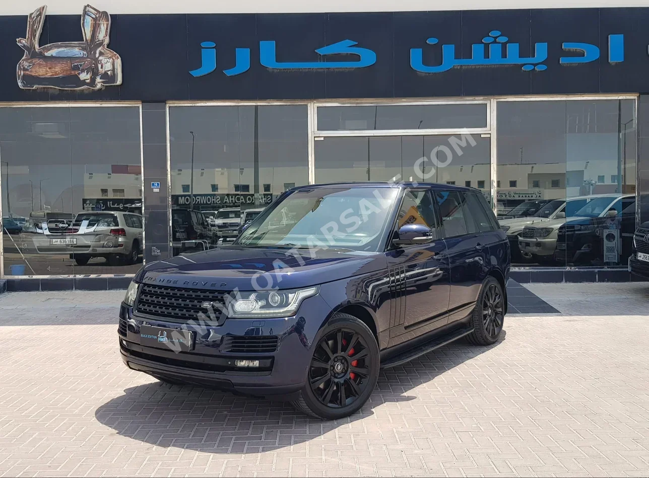 Land Rover  Range Rover  Vogue  Autobiography  2014  Automatic  196,000 Km  8 Cylinder  Four Wheel Drive (4WD)  SUV  Blue