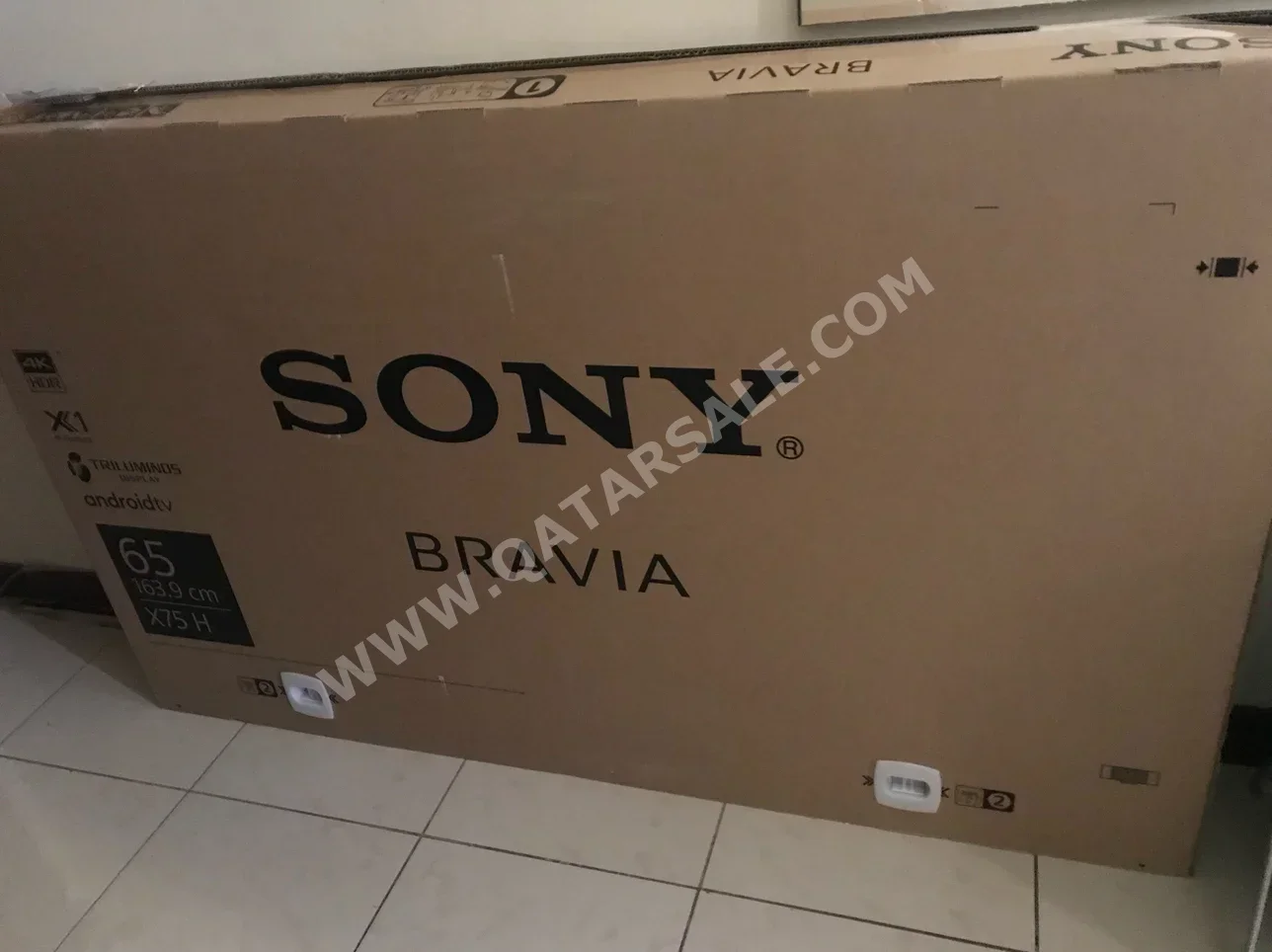 Television (TV) Sony  - 65 Inch  - 4K or UHD  - Smart TV